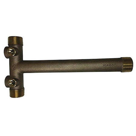 Campbell Mfg 1 in. Tank Cross Tee 4592424